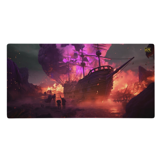 Alien vs Pirates H2k Gaming mouse pad